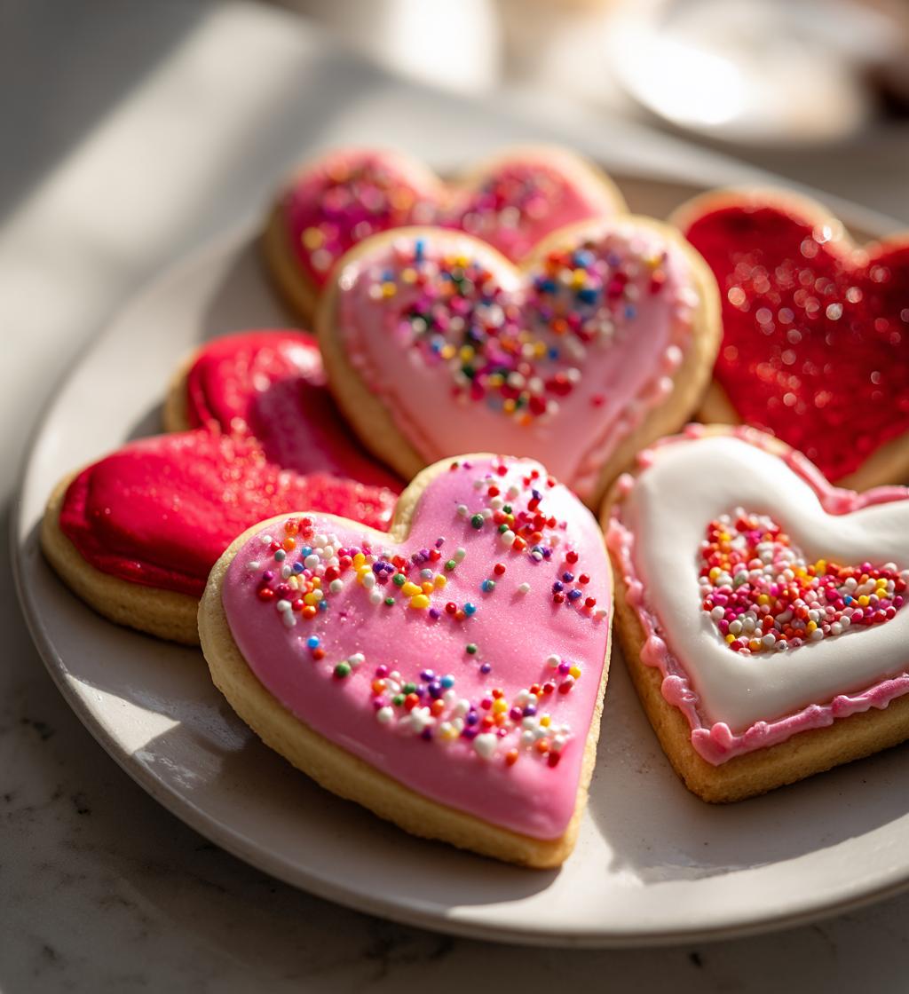 valentine cookie designs