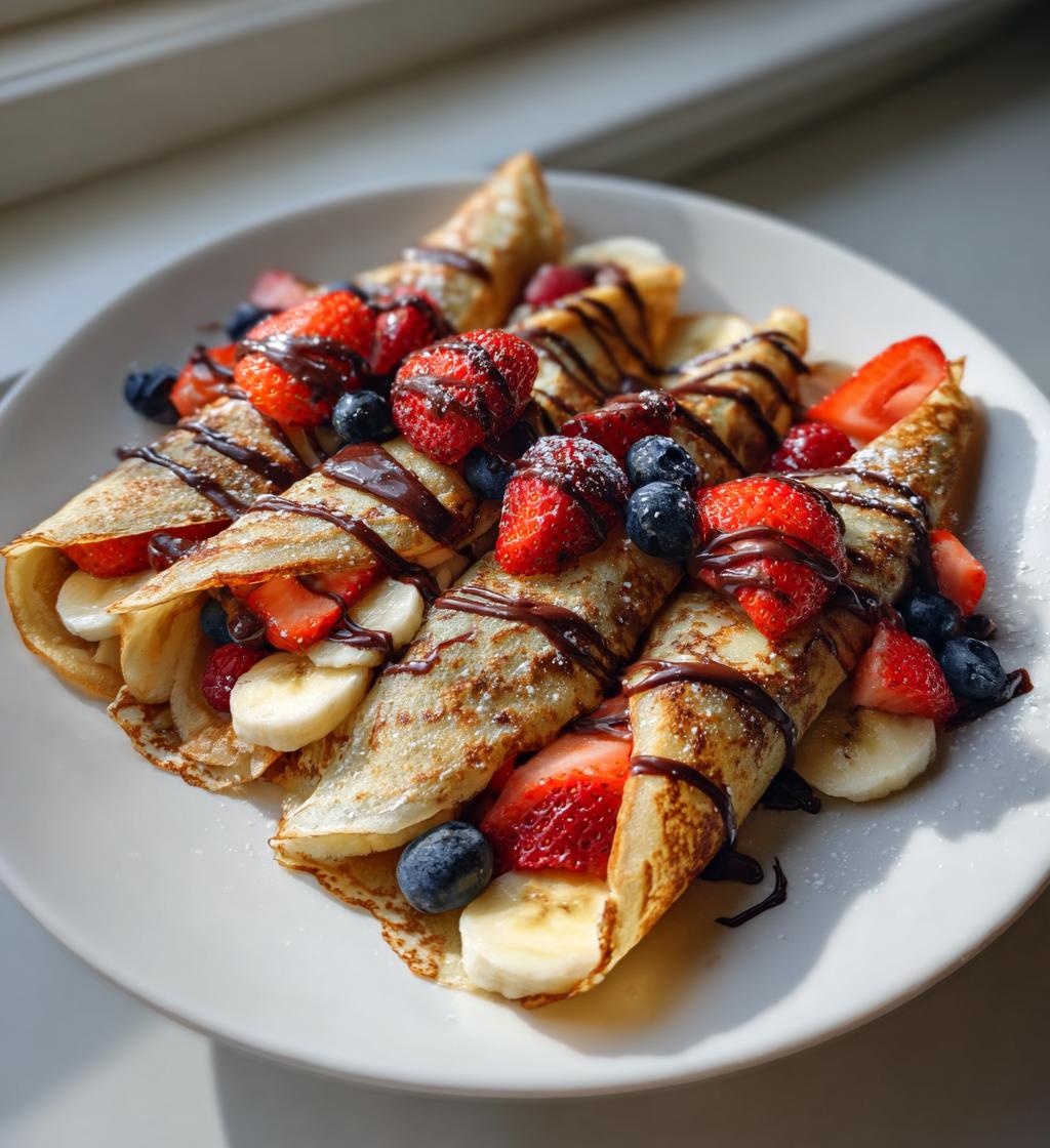 valentine crepes