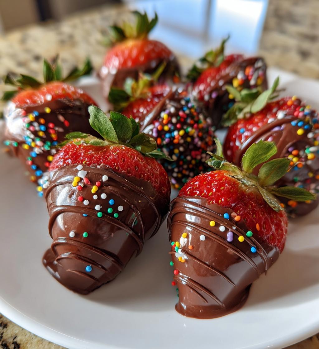 valentine day strawberries