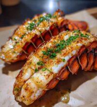 warm water lobster tail recipe