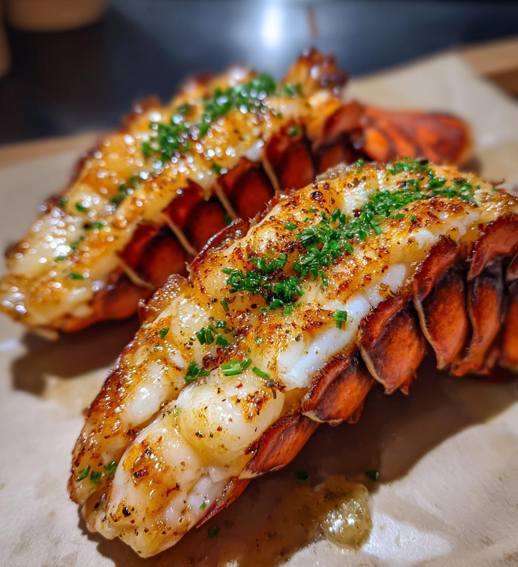 warm water lobster tail recipe