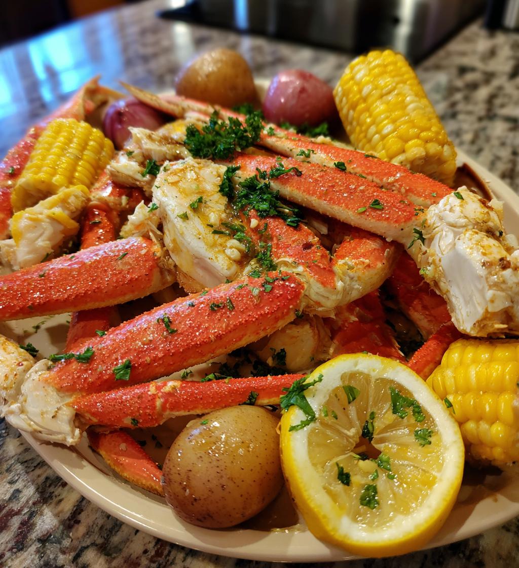 what goes well with crab legs