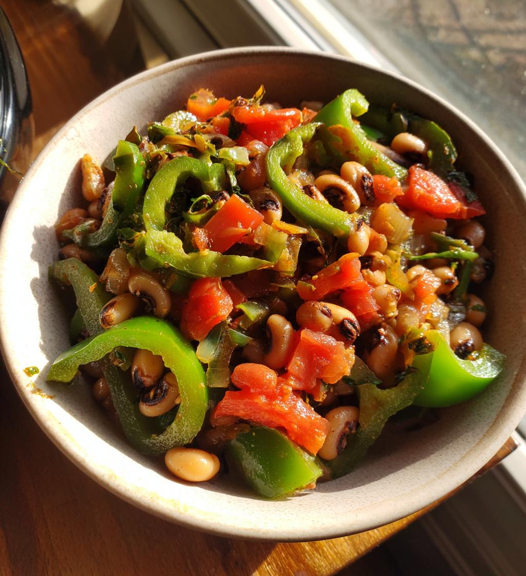 what to do with left over black eyed peas