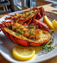 whole lobster plating
