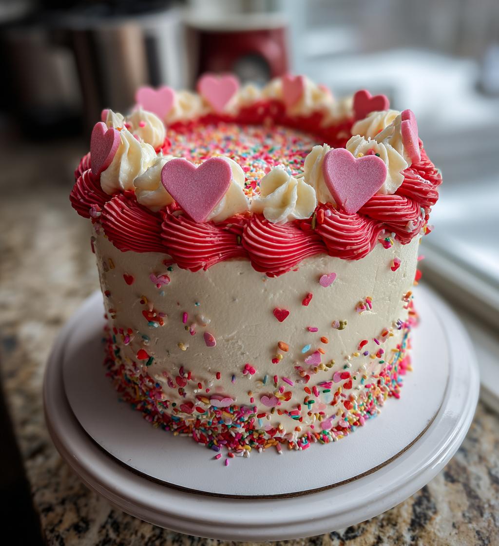 cake decorating valentines day