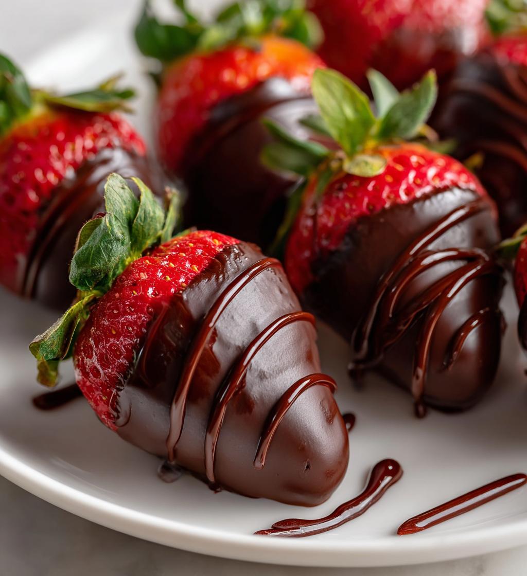 chocolate covered strawberries valentines for him