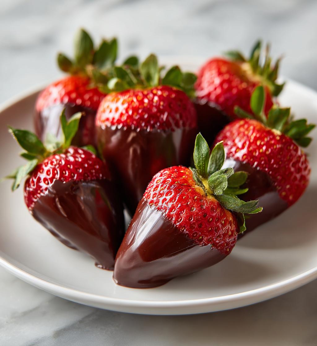 chocolate covered strawberry valentines