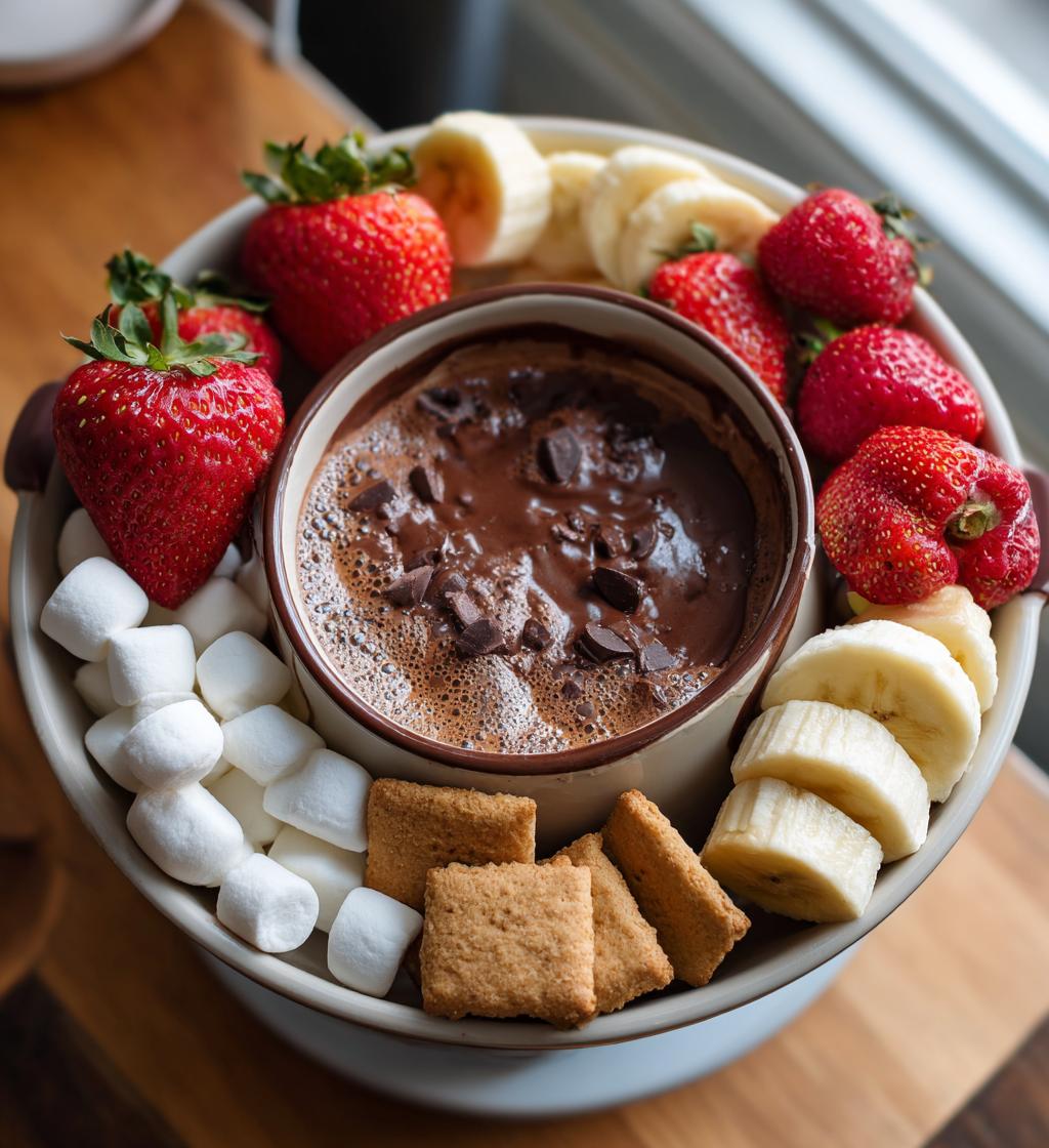 chocolate fondue valentines day