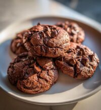 chocolate valentines cookies