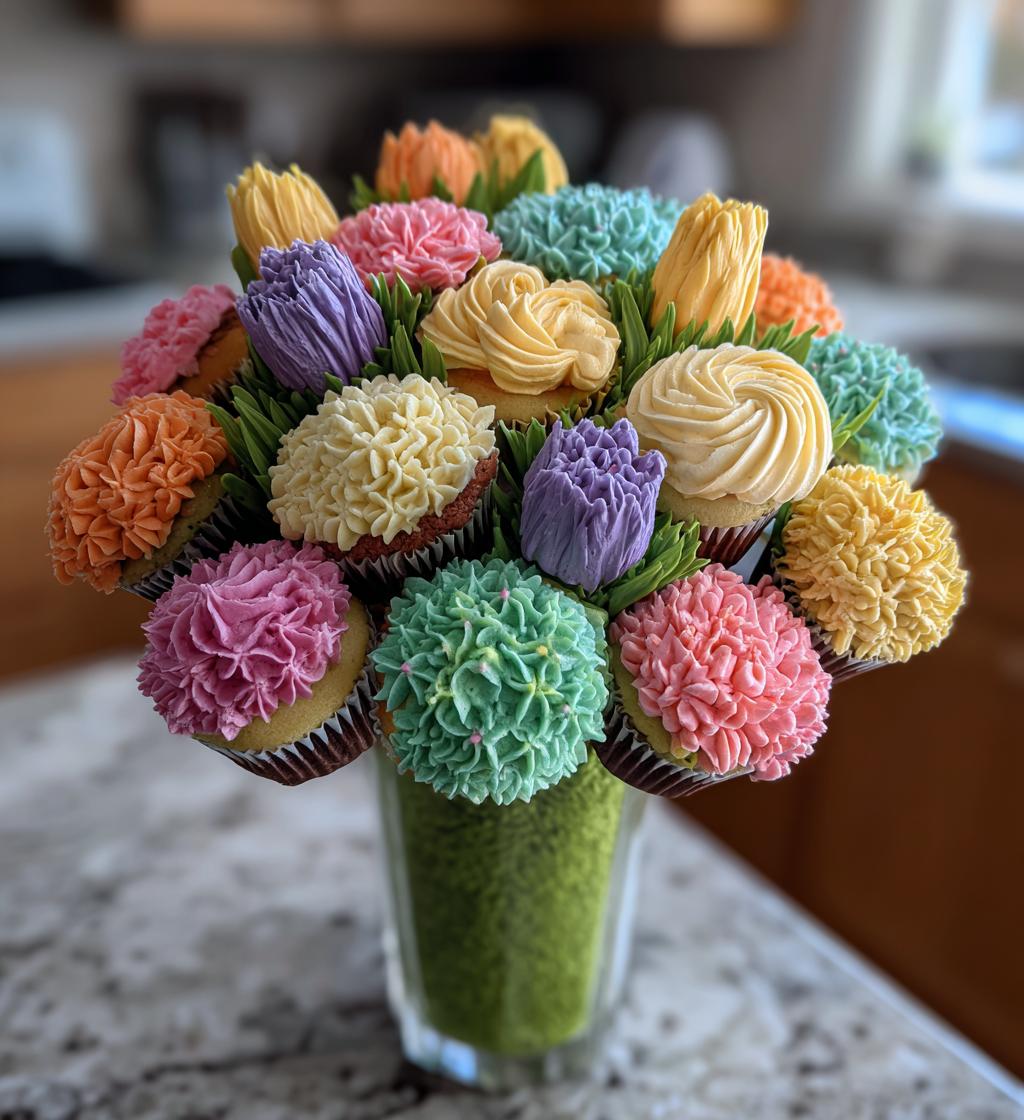 cupcake bouquet valentines day