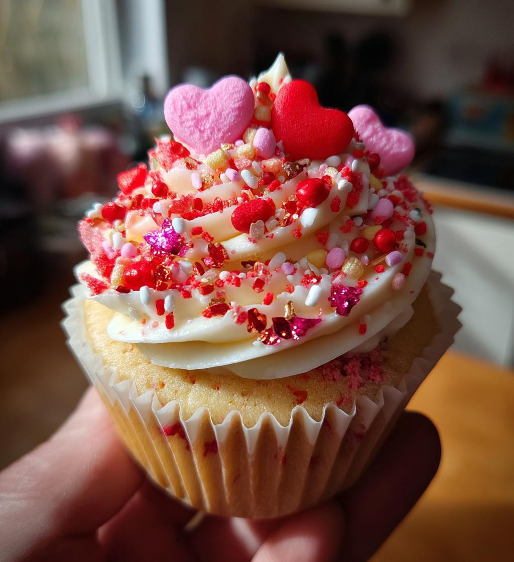 cupcake decorating valentines day