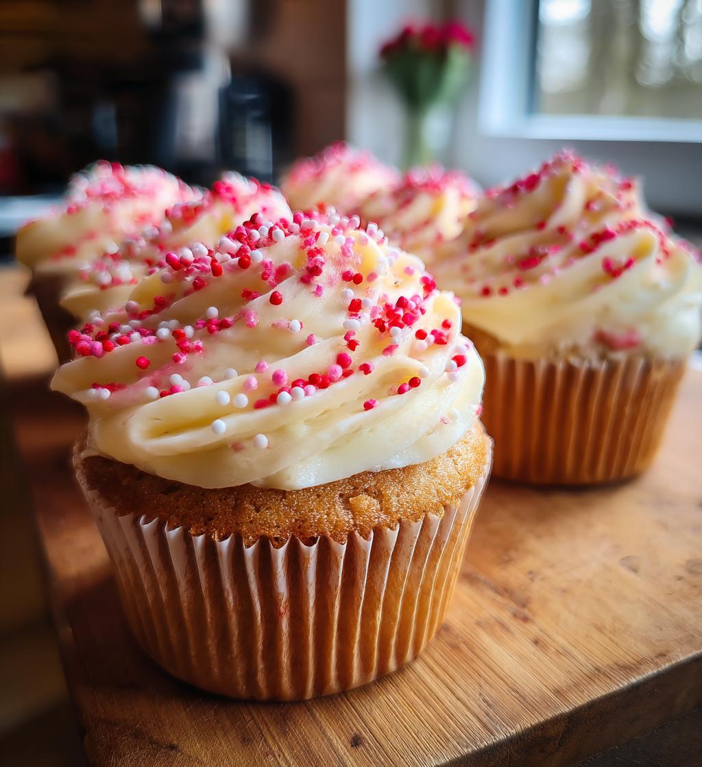 cute valentines cupcakes