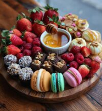 dessert board platter valentines