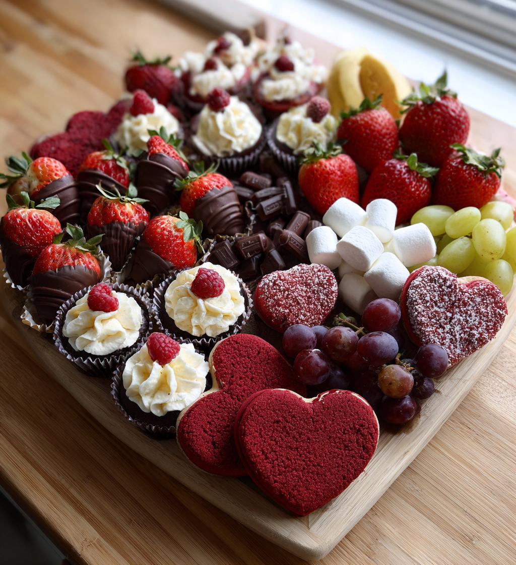 dessert board valentines