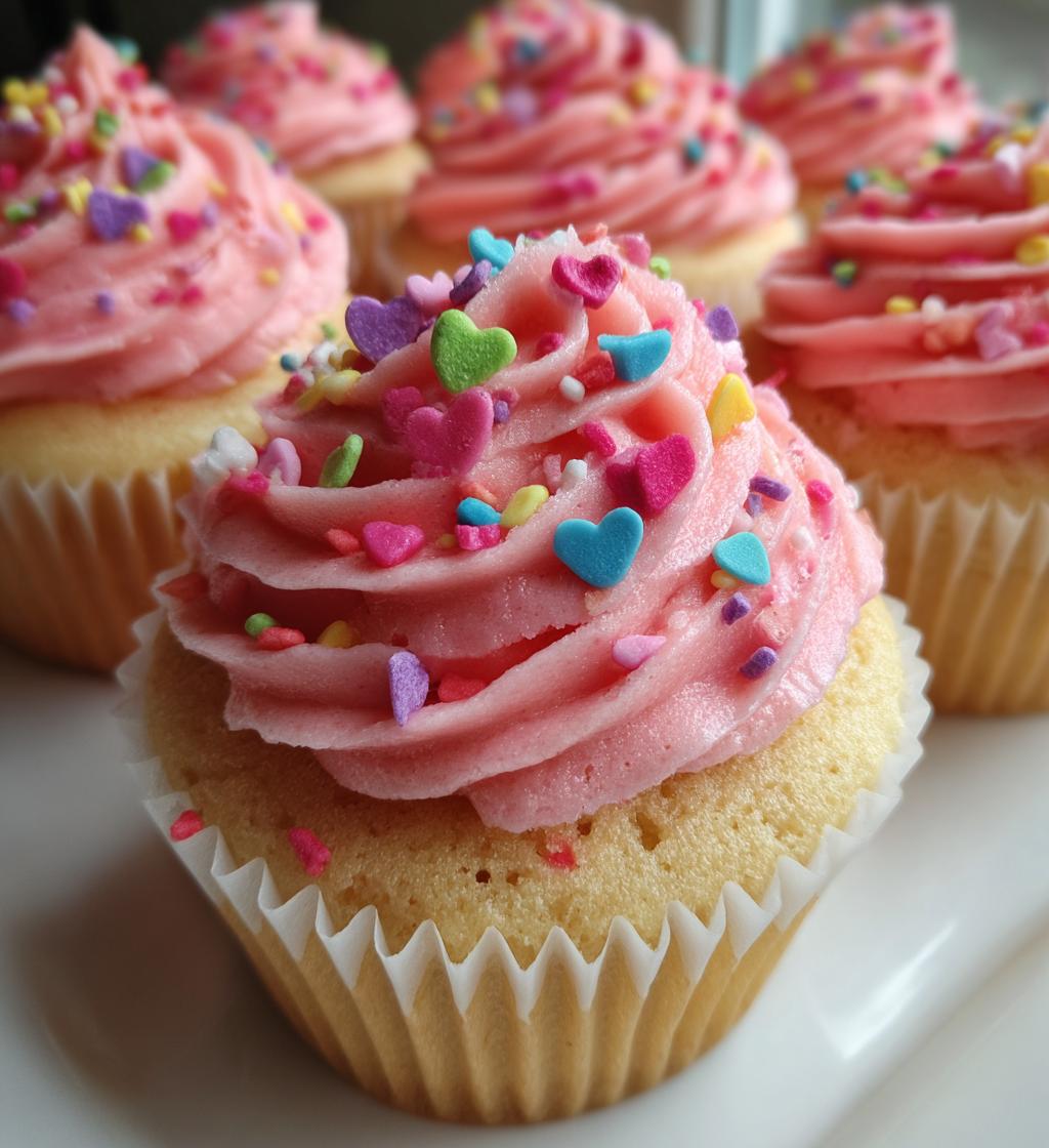 easy valentines cupcakes
