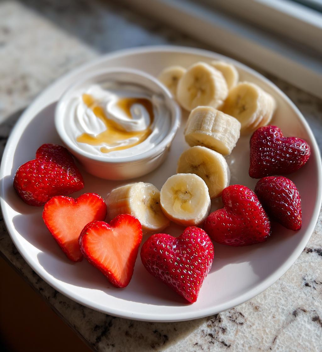 healthy snack valentines kids