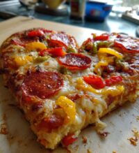 heart pizza valentines