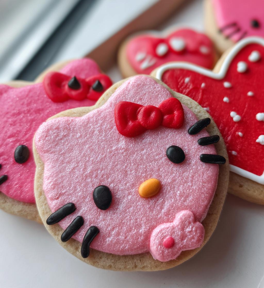 hello kitty valentines cookies
