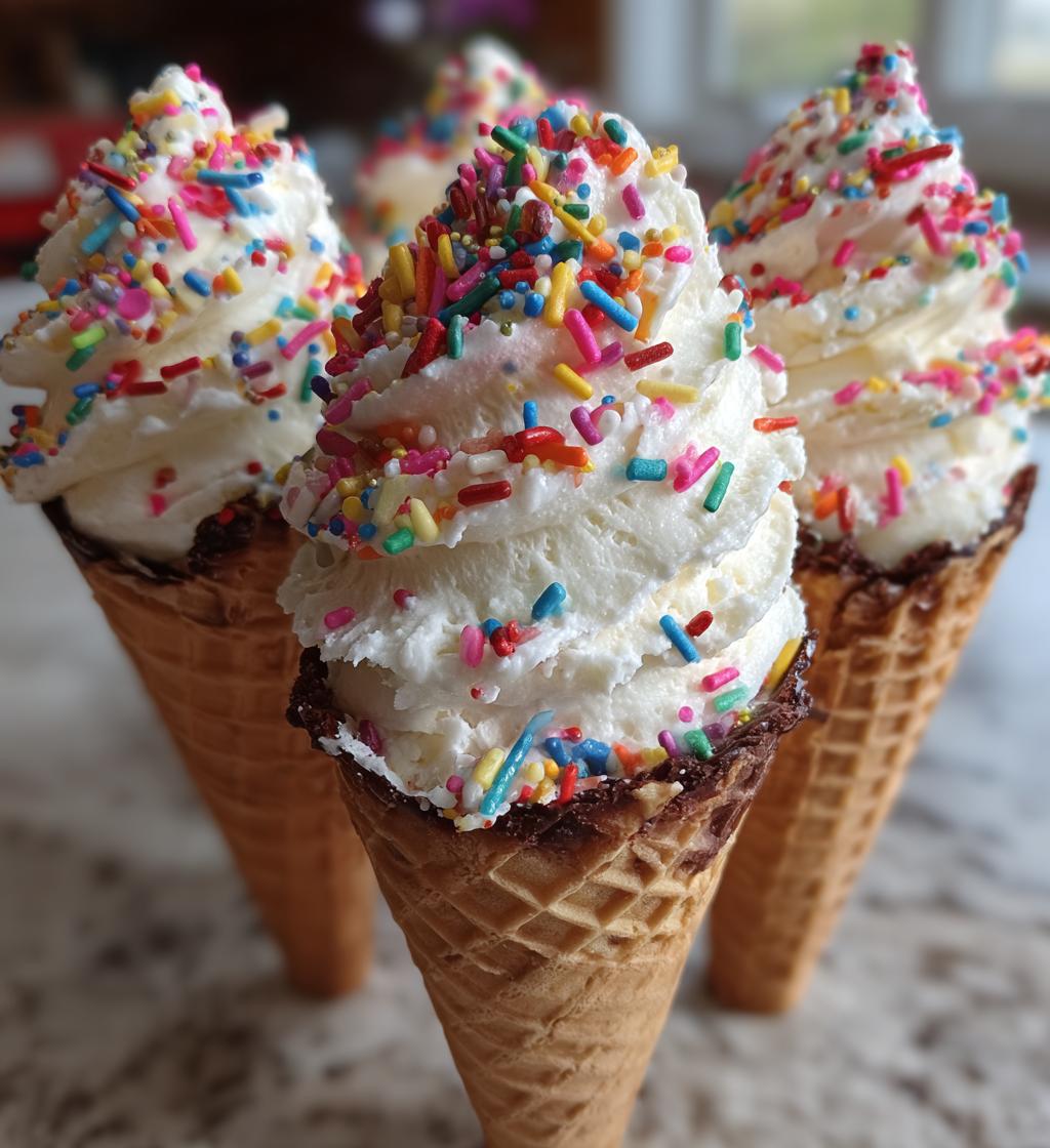ice cream cone cupcakes valentines day