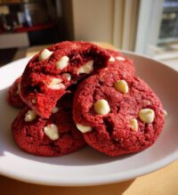 red velvet cookies valentines day