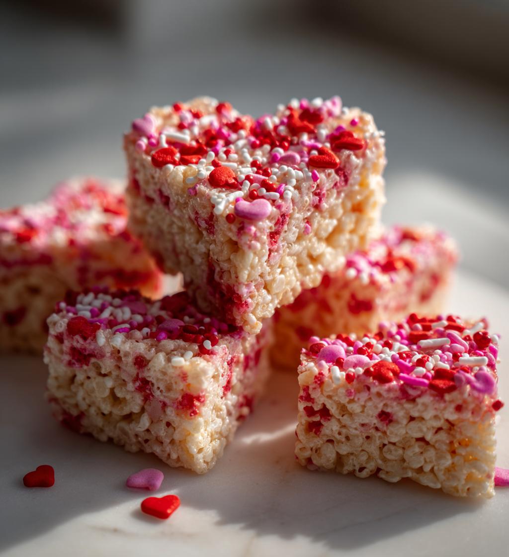 rice krispie treat valentines
