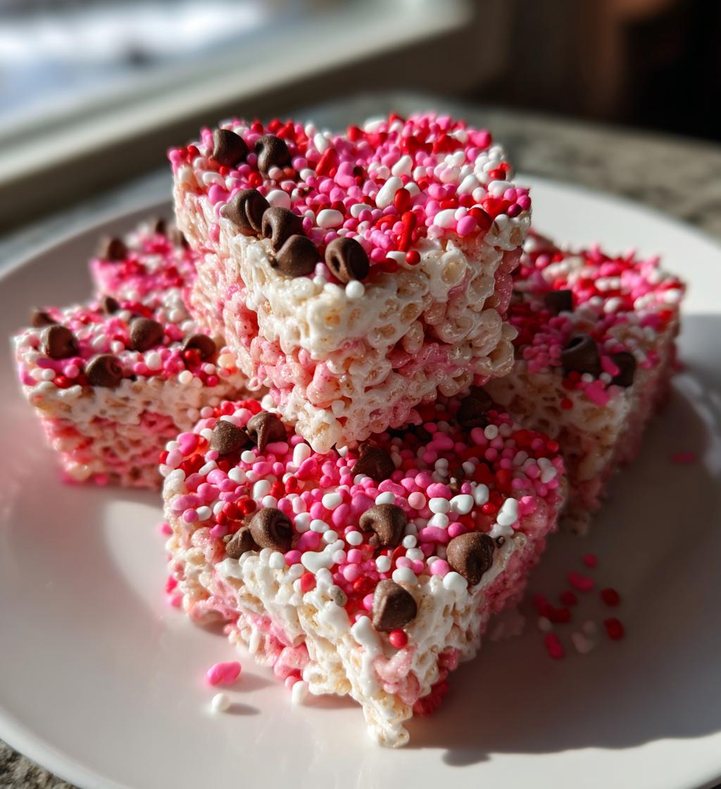 rice krispie treats for valentines day
