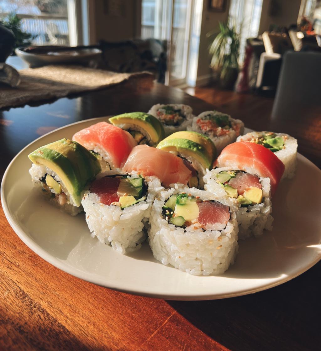 sushi valentines day