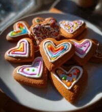valentine gingerbread