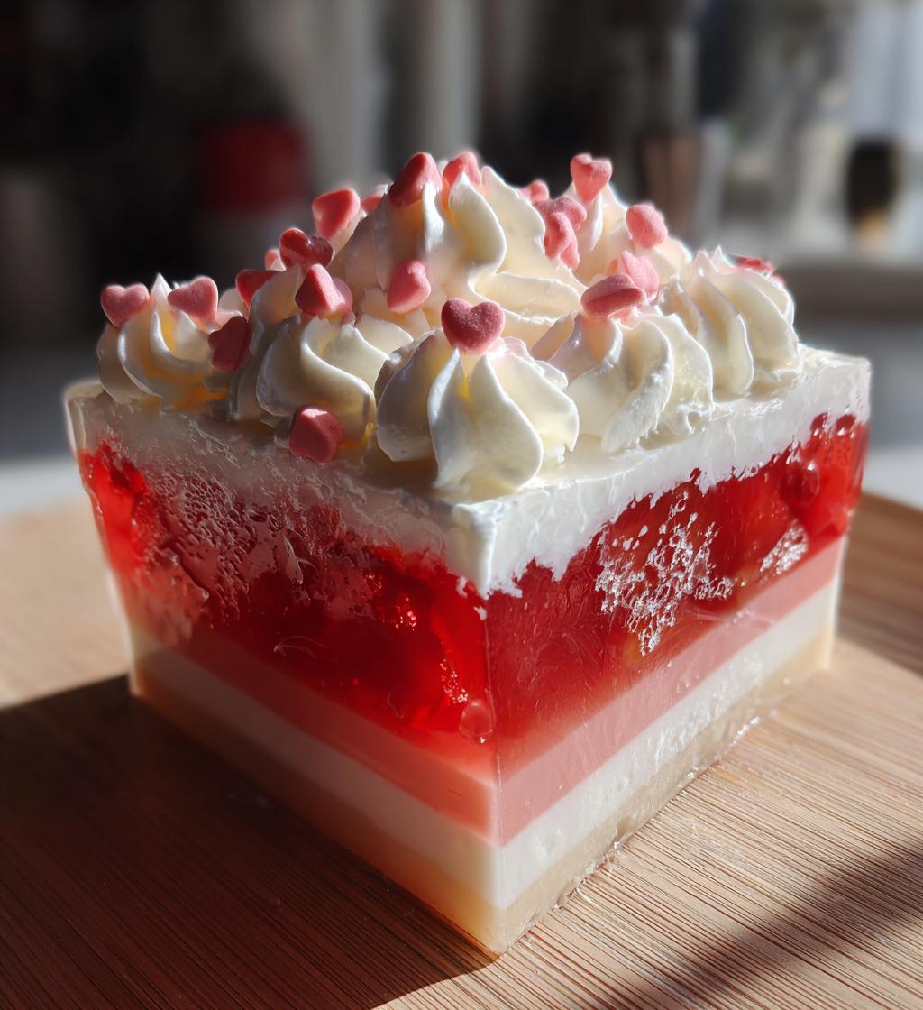 valentine jello