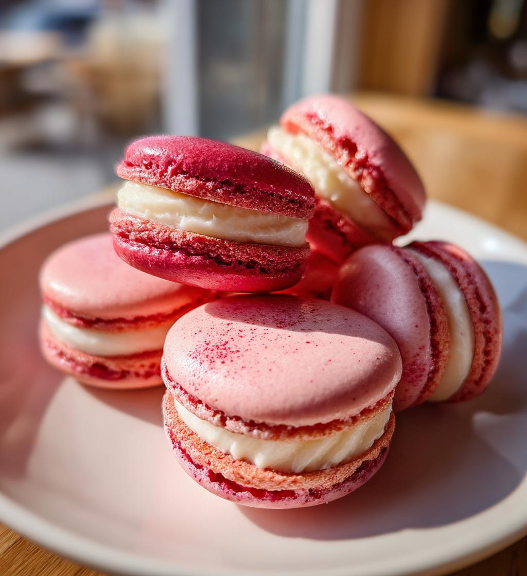 valentine macaron flavors