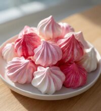 valentine meringue cookies