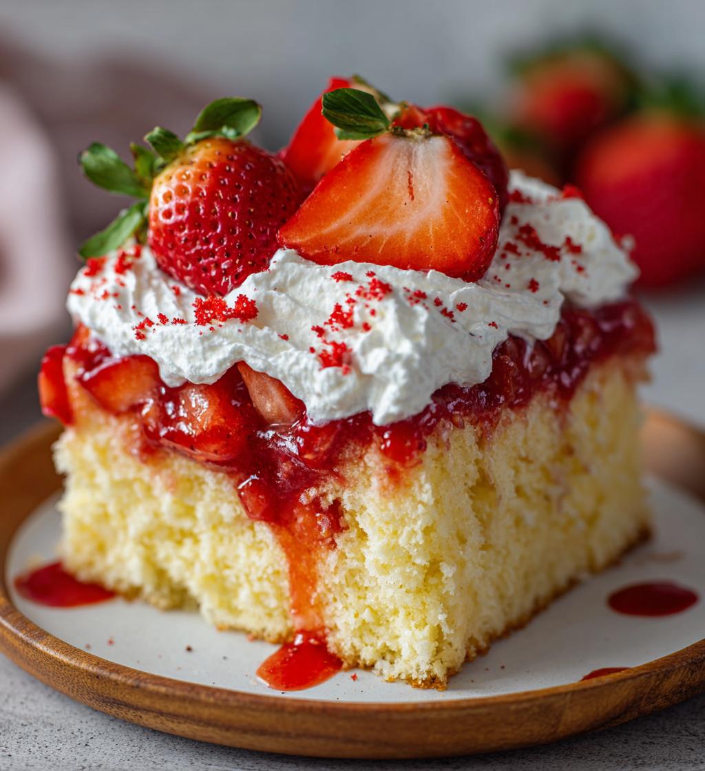 valentine poke cake