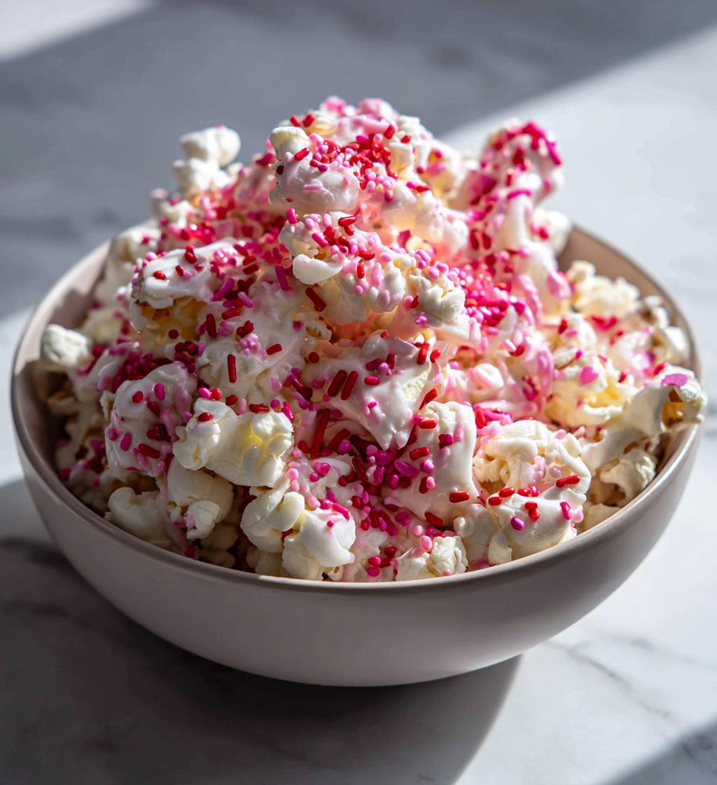 valentine popcorn recipes