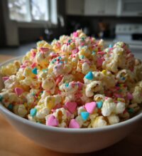 valentine popcorn treats
