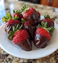 valentine strawberries
