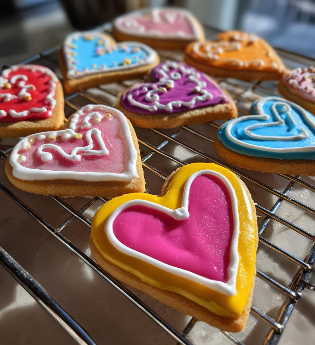 valentines baking