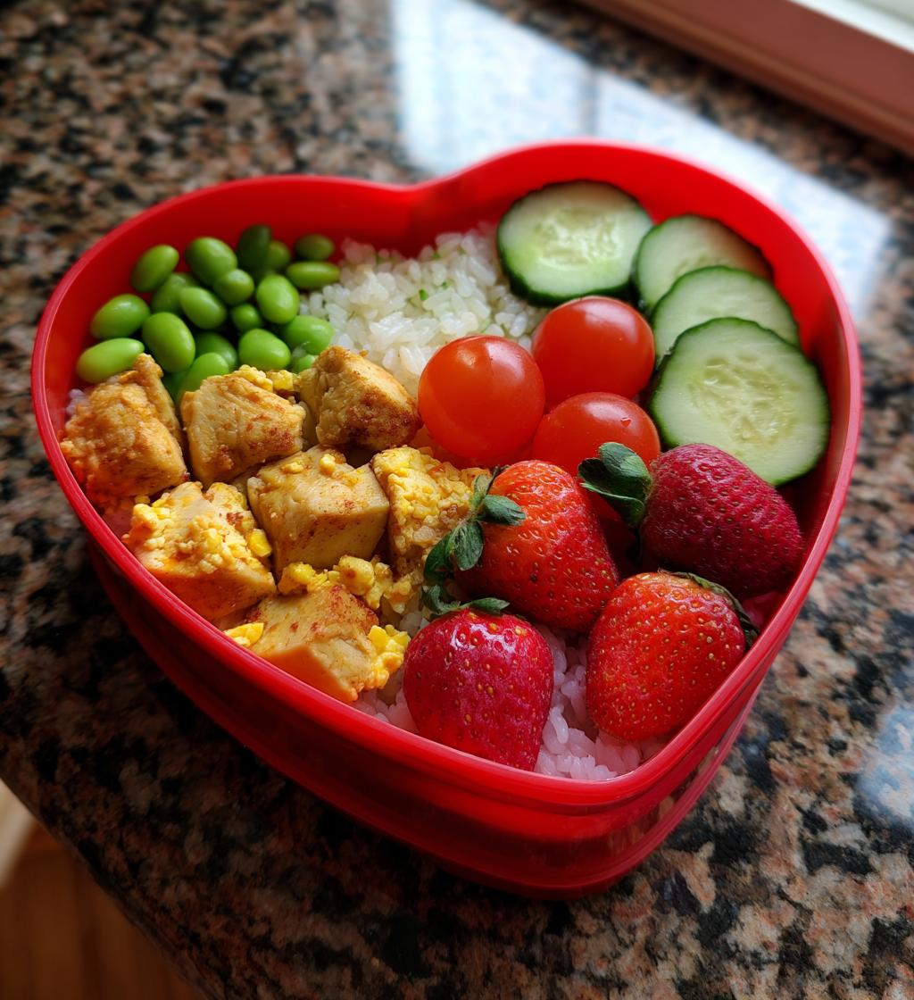 valentines bento