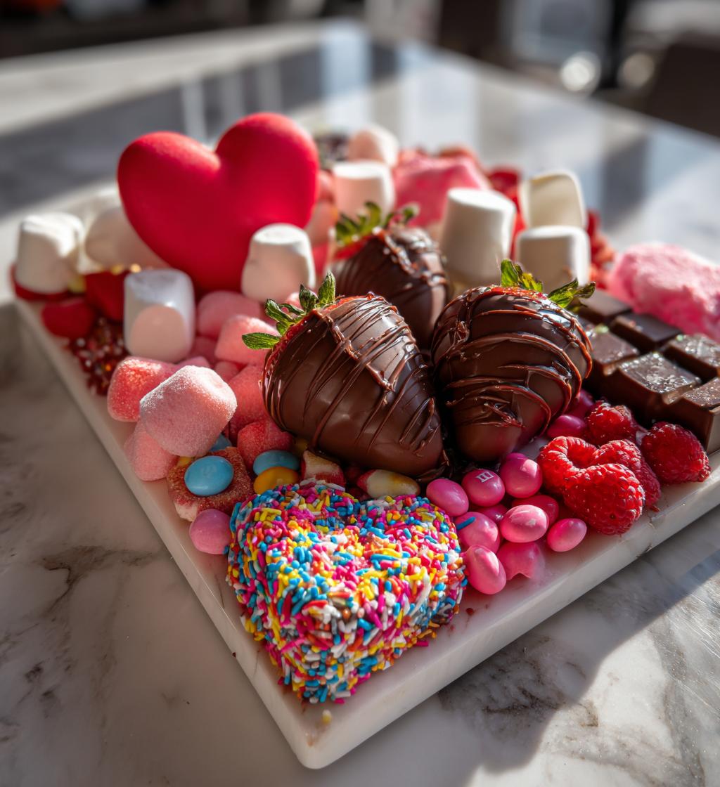 valentines candy board