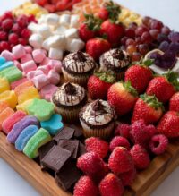 valentines charcuterie board sweets