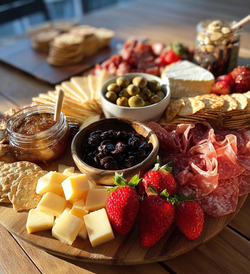 valentines charcuterie board
