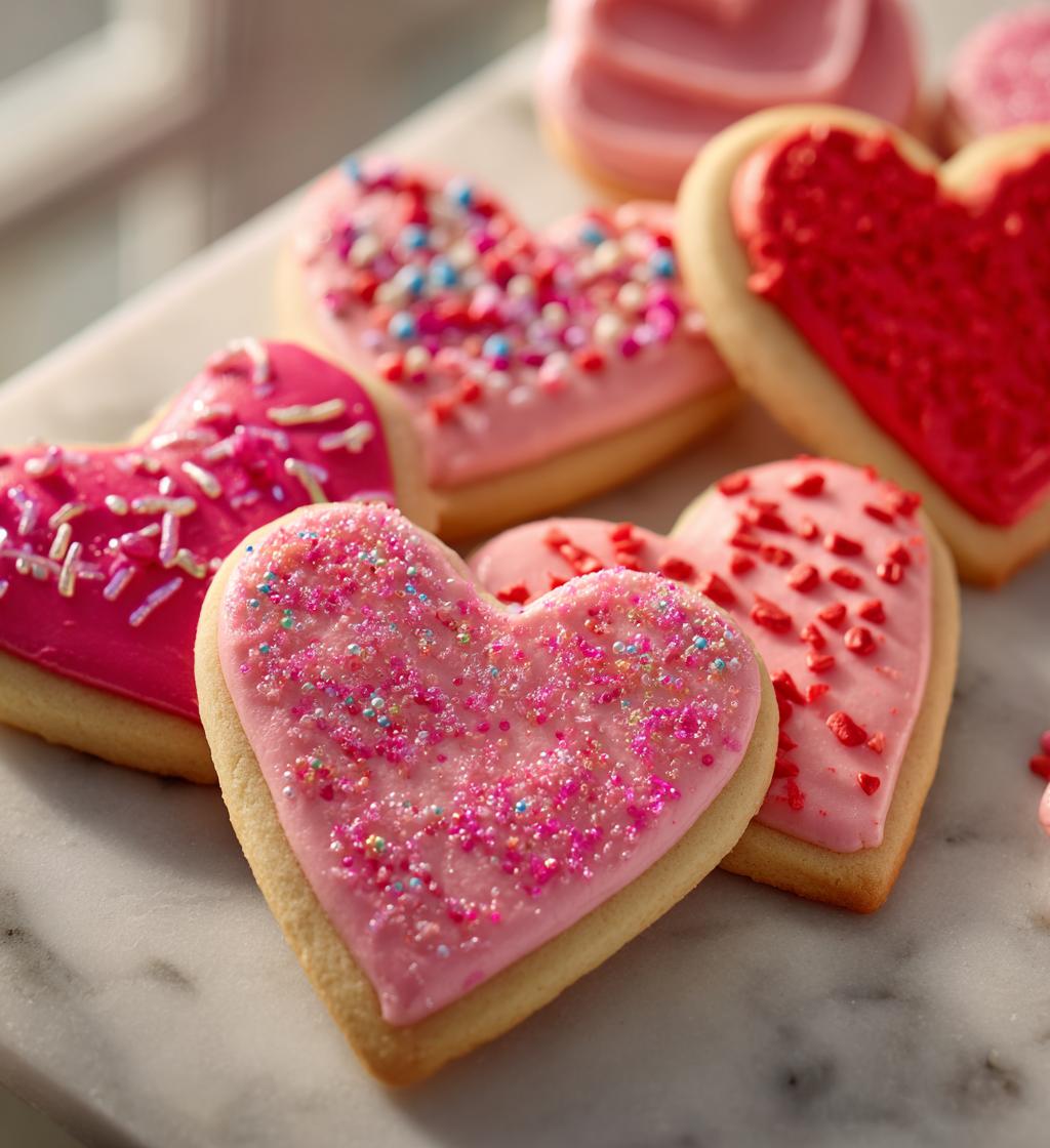 valentines cookie decorating