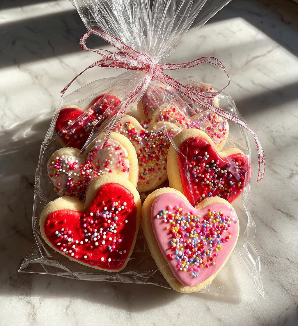 valentines cookies packaging
