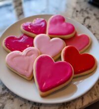 valentines cookies royal icing