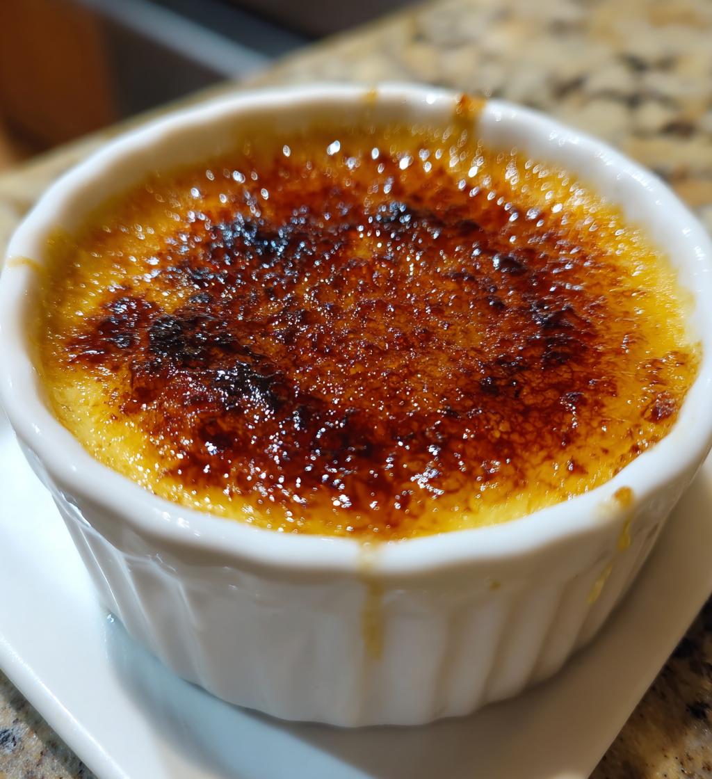 valentines creme brulee