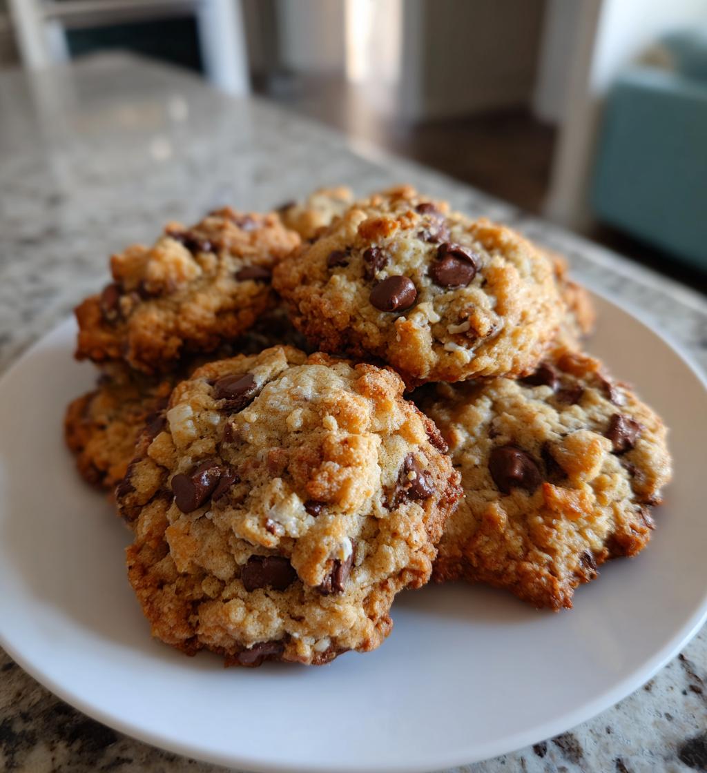 valentines crumble cookies