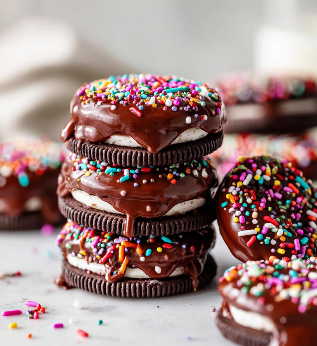 valentines day chocolate covered oreos