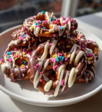 valentines day chocolate covered pretzel