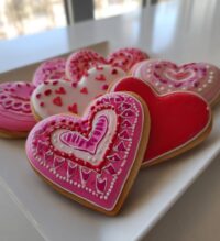 valentines day cookies decorated