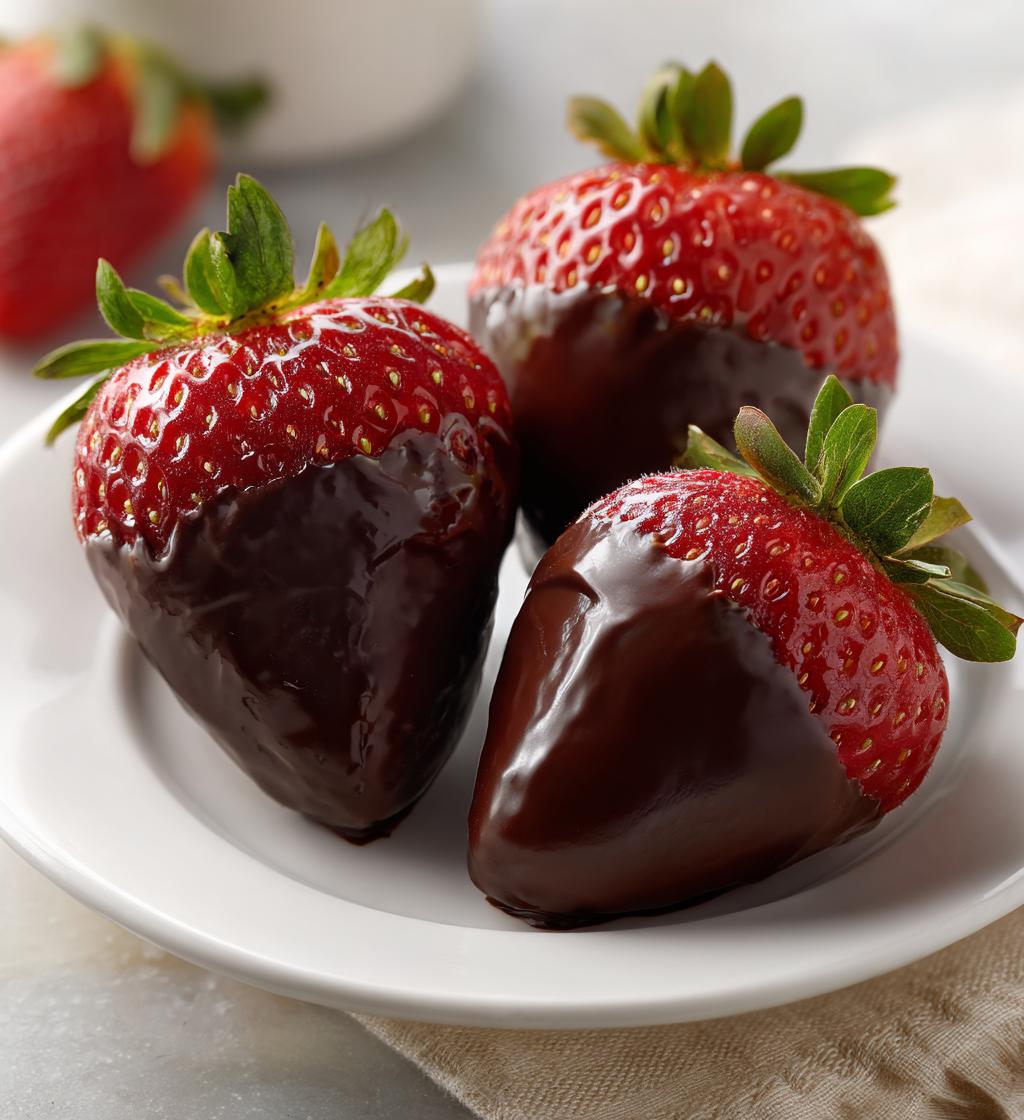 valentines day covered strawberries