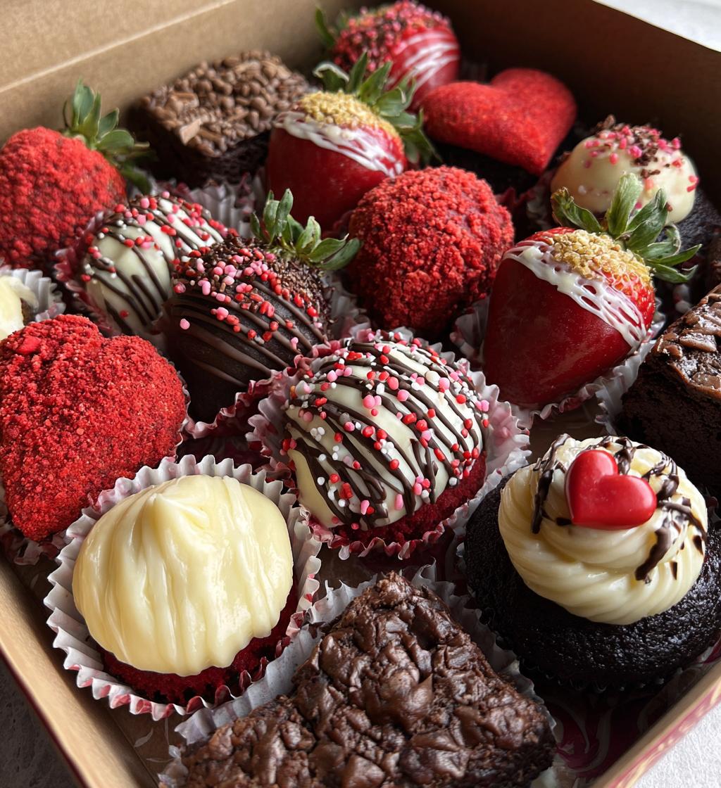 valentines day dessert box ideas